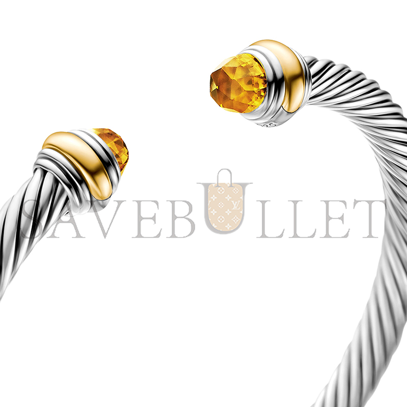 dau1d Yvrm*n classic cable bracelet 5mm b12381 s4aci